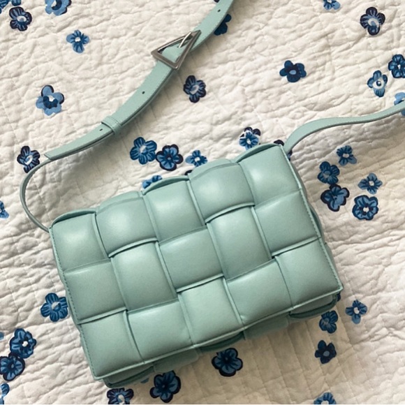 Bottega Veneta Padded Intrecciato Cassette in Spearmint - Picture 1 of 16